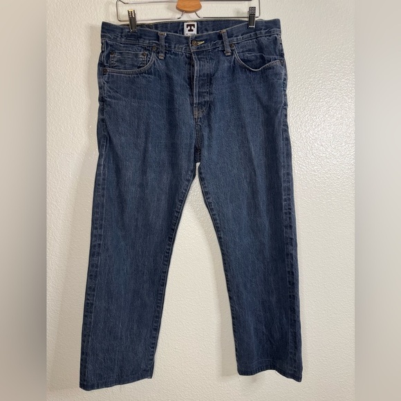 Tellason Men's Slim Tapered Selvedge Denim Jeans Made in USA. - Picture 1 of 9